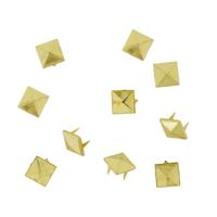 Vaessen Creative • studs vierkant 12mm 10pcs goud - thumbnail