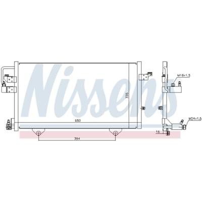 Condensator, airconditioning 94209