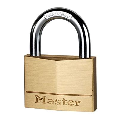 Masterlock 60mm - 30mm hardened steel shackle, 9mm diam. - double locking - 5-pin - 160EURD Masterlock 60mm - 30mm hardened steel shackle, 9mm diam. - double locking - 5-pin - 160EURD