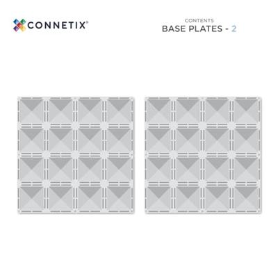 Connetix Base Plate Clear 2 stuks