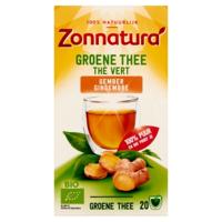 Zonnatura Groene Thee met Gember - thumbnail