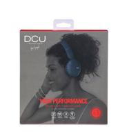 DCU TECNOLOGIC Bluetooth-hoofdtelefoon, opvouwbaar, draadloos en bekabeld, multifunctioneel, 15 uur gebruiksduur, jackkabel, zwart - thumbnail