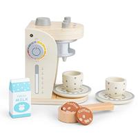New Classic Toys houten koffiezetapparaat - wit - thumbnail