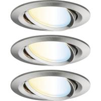 Paulmann 92441 LED-plafondlamp, LED-inbouwlamp 6 W IJzer (geborsteld) - thumbnail