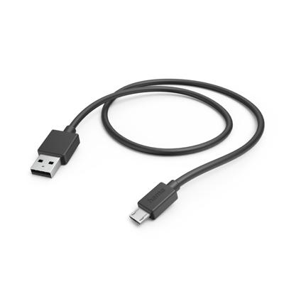 Hama USB-Kabel, USB-A naar Micro-USB, 1 m Oplader Zwart Hama USB-Kabel, USB-A naar Micro-USB, 1 m Oplader Zwart