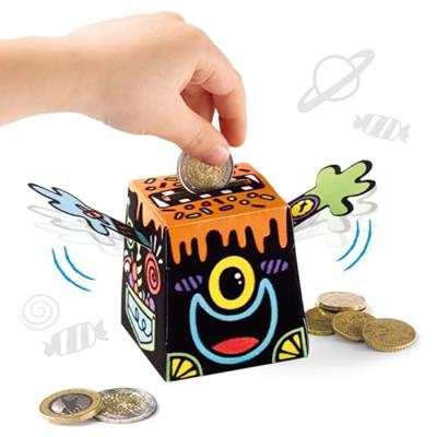Joustra Maped creatief fluweel kleuren en maak een spaarpot