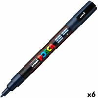 Markeerstift POSCA PC-3M Marineblauw (6 Stuks) - thumbnail