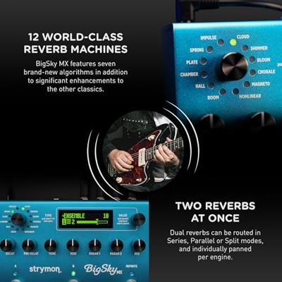 Strymon BigSky MX Dual Engine IR Reverb effectpedaal
