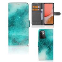 Hoesje Samsung Galaxy A72 Painting Blue - thumbnail