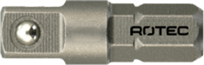 Rotec Adapter | C6.3 25mm 1/4"-4-Kt. | Met Kogel - 820.0010 Rotec Adapter | C6.3 25mm 1/4"-4-Kt. | Met Kogel - 820.0010