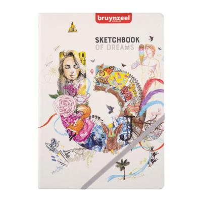 Bruynzeel creatives schets/notitieboek a4 140 g/m 80 vellen