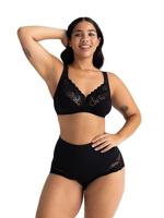 Bh zonder beugel katoen - kant - Georgina - Kanten bh zonder vulling - Niet voorgevormd - Zachhte brede bandjes - thumbnail