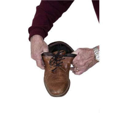 Elastische schoenveters zwart 61 cm