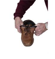 Elastische schoenveters zwart 61 cm - thumbnail