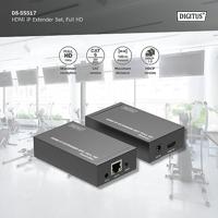 Digitus DS-55517 HDMI-extender HDMI Via netwerkkabel RJ45 120 m - thumbnail