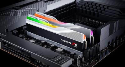 G.Skill Trident Z RGB F5-5600J2834F32GX2-TZ5RS geheugenmodule 64 GB 2 x 32 GB DDR5 G.Skill Trident Z RGB F5-5600J2834F32GX2-TZ5RS geheugenmodule 64 GB 2 x 32 GB DDR5