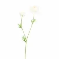 Pure Royal kunsttak boterbloem 64cm crème - thumbnail