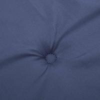VidaXL Terrasstoelkussen oxford stof marineblauw - thumbnail