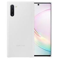 Leather Cover EF-VN970 - Achterzijde behuizing voor mobiele telefoon - leer - wit - voor Galaxy Note 10 (Unlocked), Note10 - thumbnail