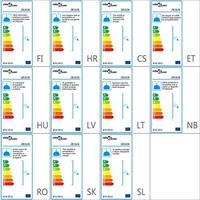 VidaXL Hanglamp rond 3xe27 zwart - thumbnail