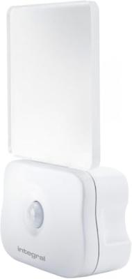 Led nachtlamp Integral 4000K koel wit 0.5W 7lumen sensor op batterijen Led nachtlamp Integral 4000K koel wit 0.5W 7lumen sensor op batterijen