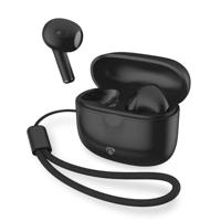 Nedis Volledig draadloze hoofdtelefoon - Bluetooth - max. batterijduur: 16 uur - Touch control - Oplaadbehuizing - Draadloze oplaadbehuizing - Ingebouwde micro - Stemcontrole - Zwart - thumbnail