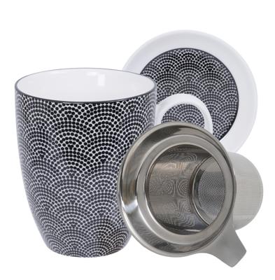 Mokset Zwart-Witte Stippen - Tokyo Design Studio Nippon Black - 380ml 8,5 x 10,2cm Mokset Zwart-Witte Stippen - Tokyo Design Studio Nippon Black - 380ml 8,5 x 10,2cm