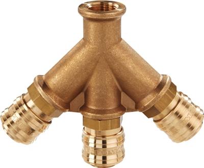 Promat/Tecwerk Verdeler | schroefdraad G 3/8 inch/15,39 mm | IG, 3 koppeling DN 7,2 - 4000351948