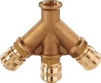 Promat/Tecwerk Verdeler | schroefdraad G 3/8 inch/15,39 mm | IG, 3 koppeling DN 7,2 - 4000351948 - thumbnail