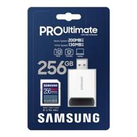 Samsung PRO Ultimate SD Card 512GB + USB-kaartlezer SD-Kaart Wit - thumbnail