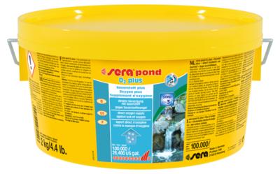 Sera Pond O₂ Plus Zuurstofconcentraat 2kg - Directe zuurstofboost voor 100.000L Vijver