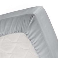 Cinderella hoeslaken katoen 160x200 light grey tot 25cm - thumbnail