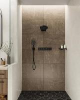 Hansgrohe RainSelect thermostaat inbouw voor 2 functies, mat zwart - thumbnail
