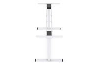 Digitus Zit-sta-bureauframe Elektrisch in hoogte verstelbaar Hoogte: 62 tot 1.27 m (b x d) 170 cm x 68 cm Wit, Wit (RAL 9016) DA-90433 DA-90433 - thumbnail