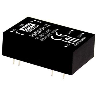 MEAN WELL RSDW10H-05 DC/DC-converter 2 A 10 W Aantal uitgangen: 1 x Inhoud 1 stuk(s)
