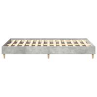 Bedframe Betongrijs 120 x 190 cm Bewerkt hout - thumbnail