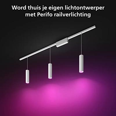 Philips Hue Perifo - White and color set van 3 hanglampen wit - 929003117201