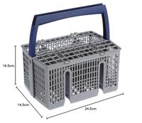 Siemens SZ73100 vaatwasseronderdeel & -accessoire Grijs Bestekmand - thumbnail