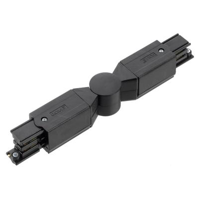 Enzo Xts hoekstuk instelbaar tbv. rail 3-fasen zwart - 5050044