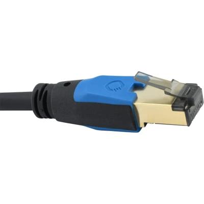 Oehlbach D1C19354 RJ45 Netwerkkabel, patchkabel CAT 8.1 3.00 m Zwart 1 stuk(s)