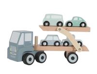 Little Dutch Wooden transporter speelgoedvoertuig - thumbnail
