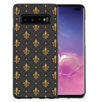 Samsung Galaxy S10+ Bumper Case Franse Lelie - thumbnail