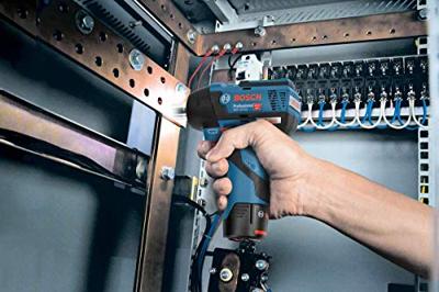 Bosch Blauw GDS 12V-115 Professional Accudraaislagmoeraanzetter SOLO | zonder accu&apos;s en lader in L-boxx - 06019E0102 - thumbnail