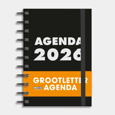 A6 Grootletter Ringband Agenda 2026