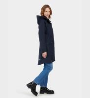 Didriksons Ilma Parka Jas Dames Dark Night Blue 40 - thumbnail