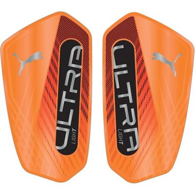 PUMA Ultra Light Sleeve Scheenbeschermers Oranje Zilver Zwart PUMA Ultra Light Sleeve Scheenbeschermers Oranje Zilver Zwart