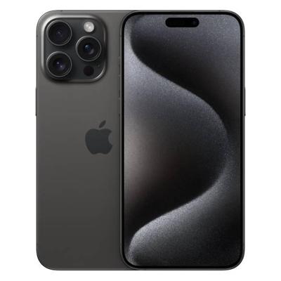 Apple iPhone 15 Pro Max - 256GB - Zwart titanium - 2 jaar Garantie Apple iPhone 15 Pro Max - 256GB - Zwart titanium - 2 jaar Garantie