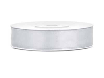 Satijnlint Zilver 12mm/25m