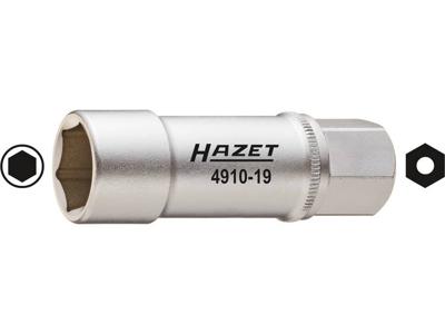 HAZET Dopsleutel 4910-18 · Buiten-zeskant-profiel · SW 18 mm HAZET Dopsleutel 4910-18 · Buiten-zeskant-profiel · SW 18 mm