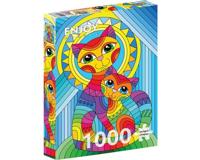 Inseparable Cat and Kitten Puzzel 1000 Stukjes - thumbnail